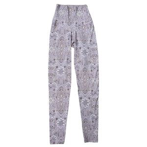 Aerie OG High Waisted Leggings Nude Paisley Print Size XS